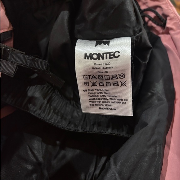 Montec pink women’s dune ski jacket size extra small - Picture 11 of 11